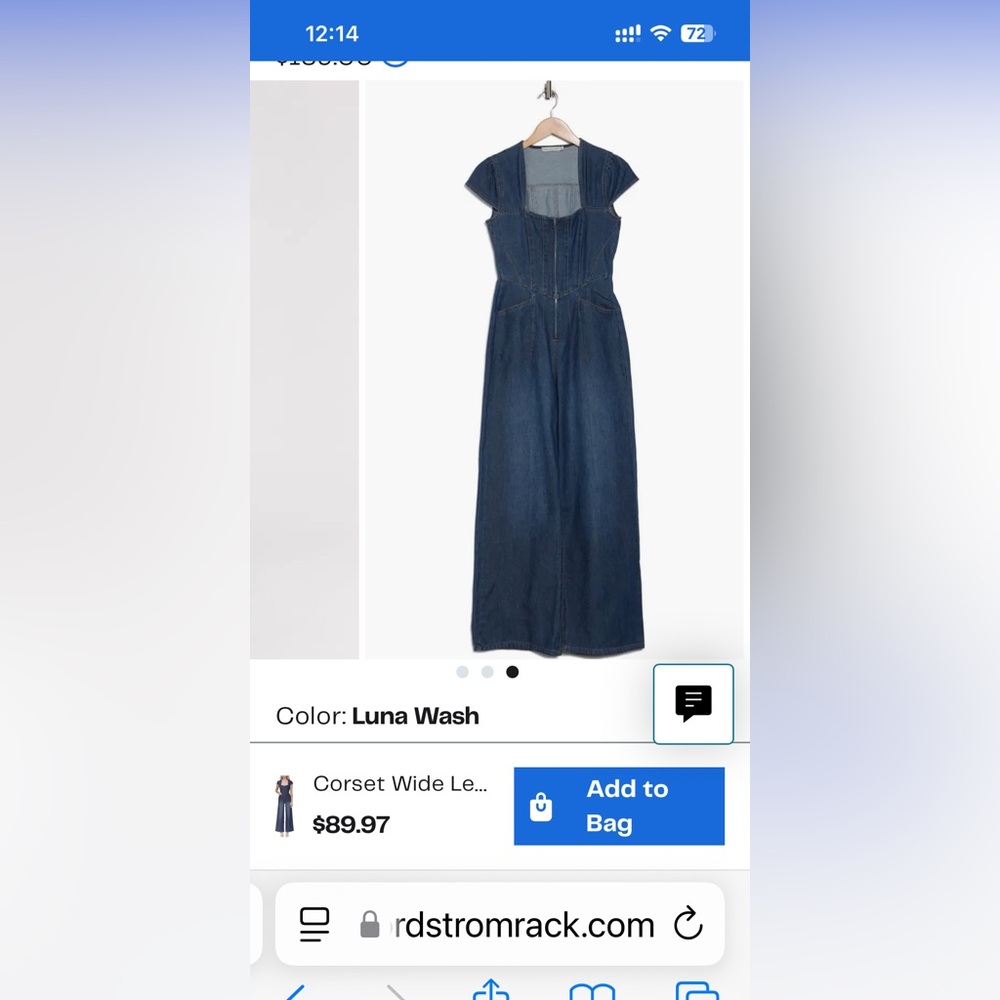 Women's Denim Jumpsuit- Avec Les Filles
